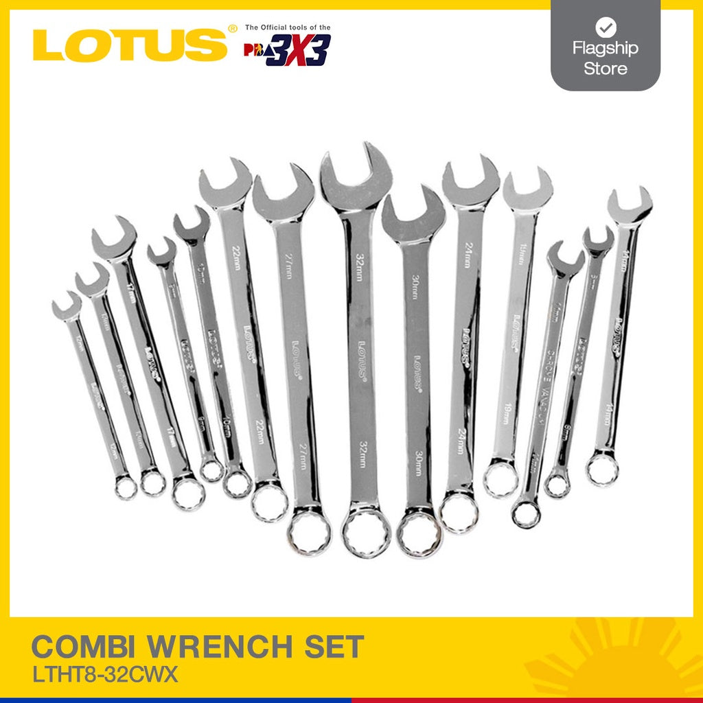 LOTUS COMBI WRENCH SET 014PS LTHT832CWX Lotus Tools Philippines