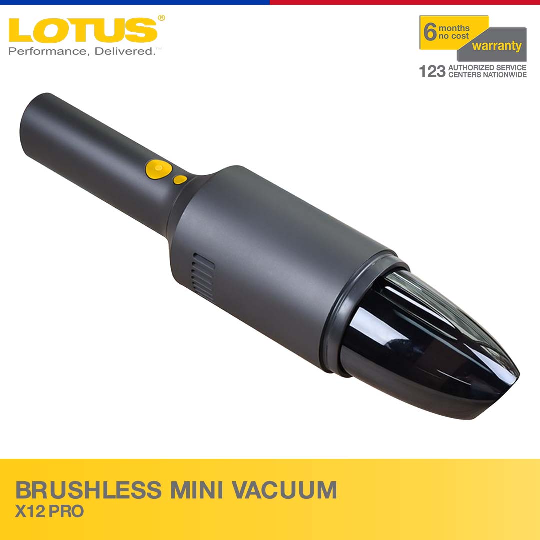 Lotus Cordless Mini Vacuum Brushless /DC 10.8V X12 PRO Vacuum Cleane