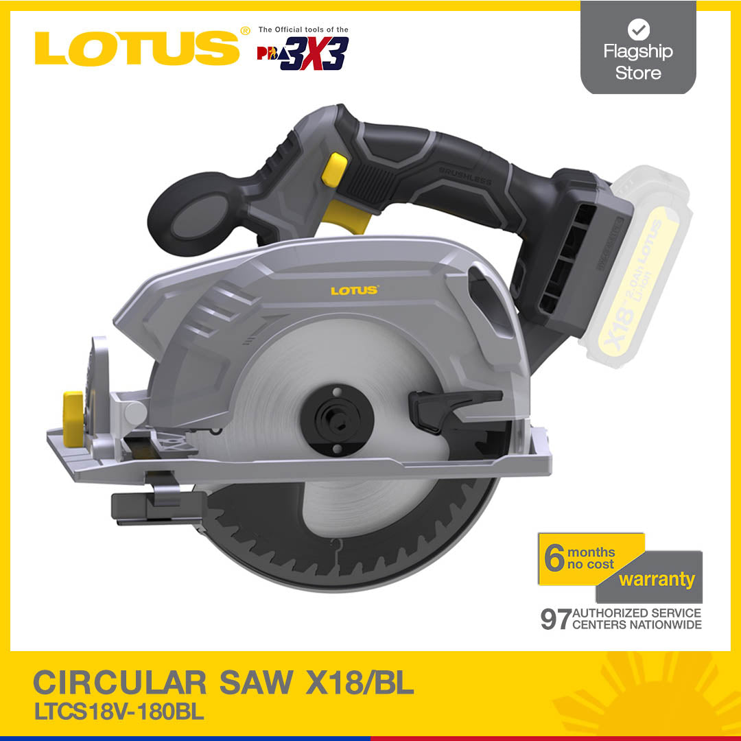 LOTUS CIRCULAR SAW 180MM X18 BL LTCS18V 180BL