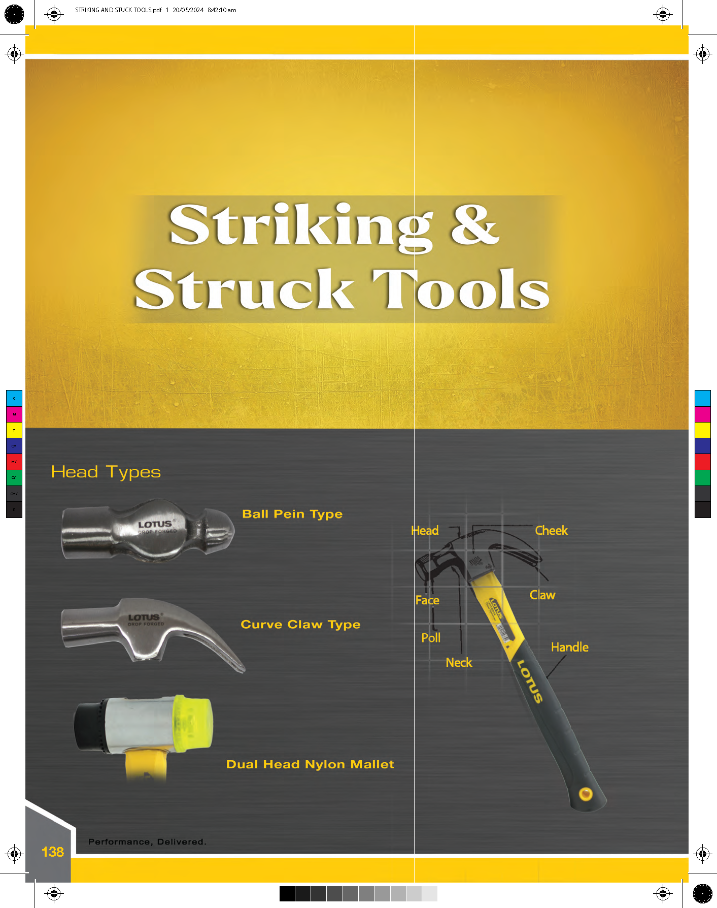 Striking & Struck Tools | Lotus Power Tools