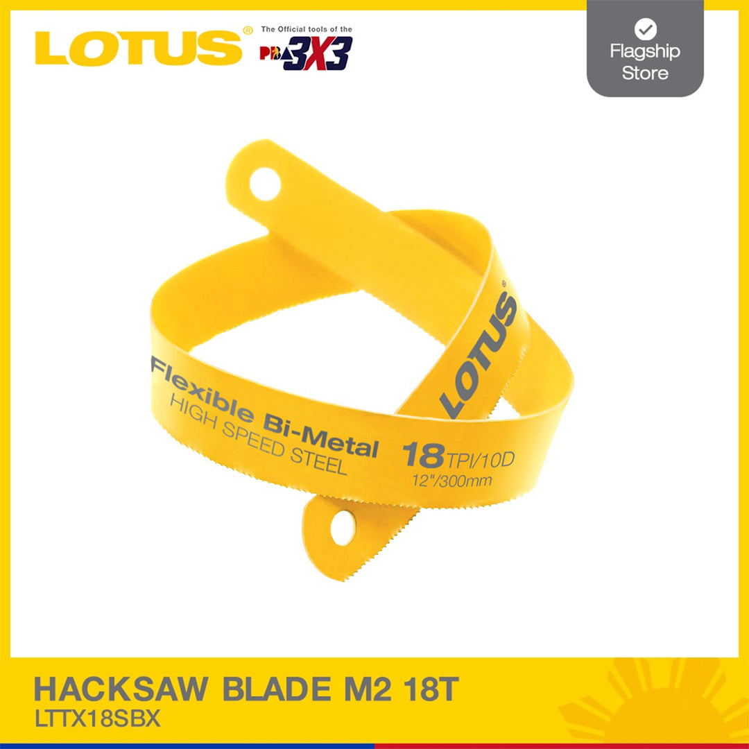 LOTUS HACKSAW BLADE M2 18T #1218T | LTTX18SBX