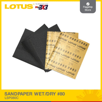 LOTUS SANDPAPER WET/DRY #80