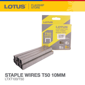 LOTUS STAPLE WIRE T50 10MM LTXT100/T50