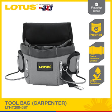 LOTUS TOOL BAG (CARPENTER) LTHT200-5BT