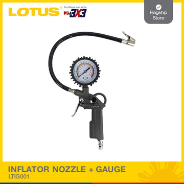 LOTUS TIRE INFLATOR NOZZLE+GAUGE LTIG001