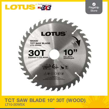 LOTUS TCT SAW BLADE 10" 30T (WOOD) LT10-30WSX