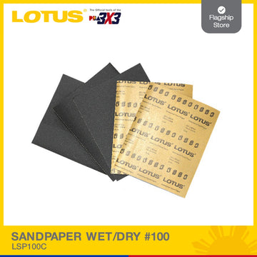 LOTUS SANDPAPER WET/DRY #100