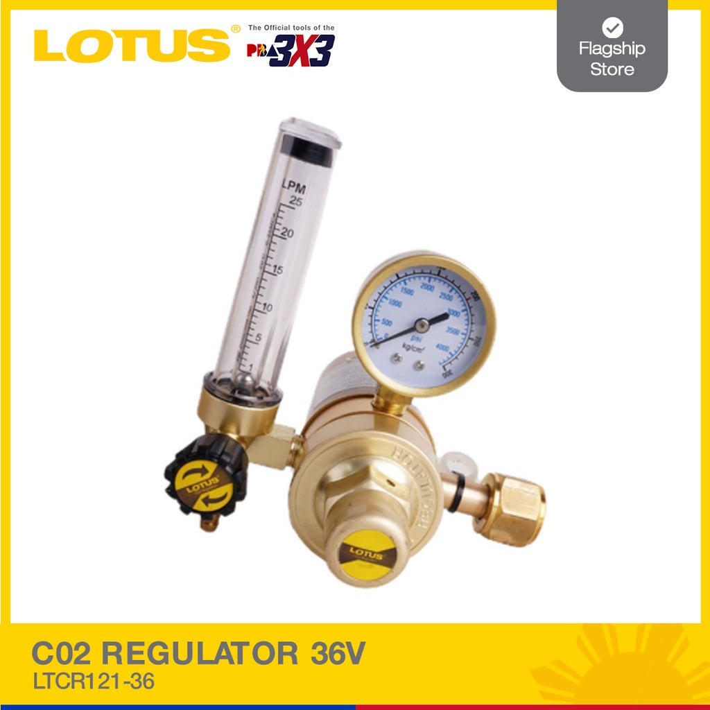 LOTUS C02 REGULATOR 36V LTCR121-36 – Lotus Tools Philippines