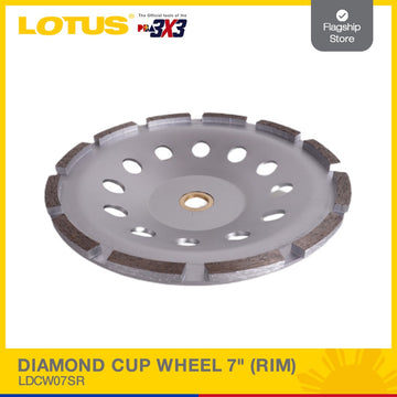 LOTUS DIAMOND CUP WHEEL 7" LDCW07SR