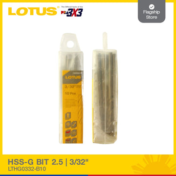 LOTUS HSS-G BIT 2.5 | 3/32" LTHG0332-B10