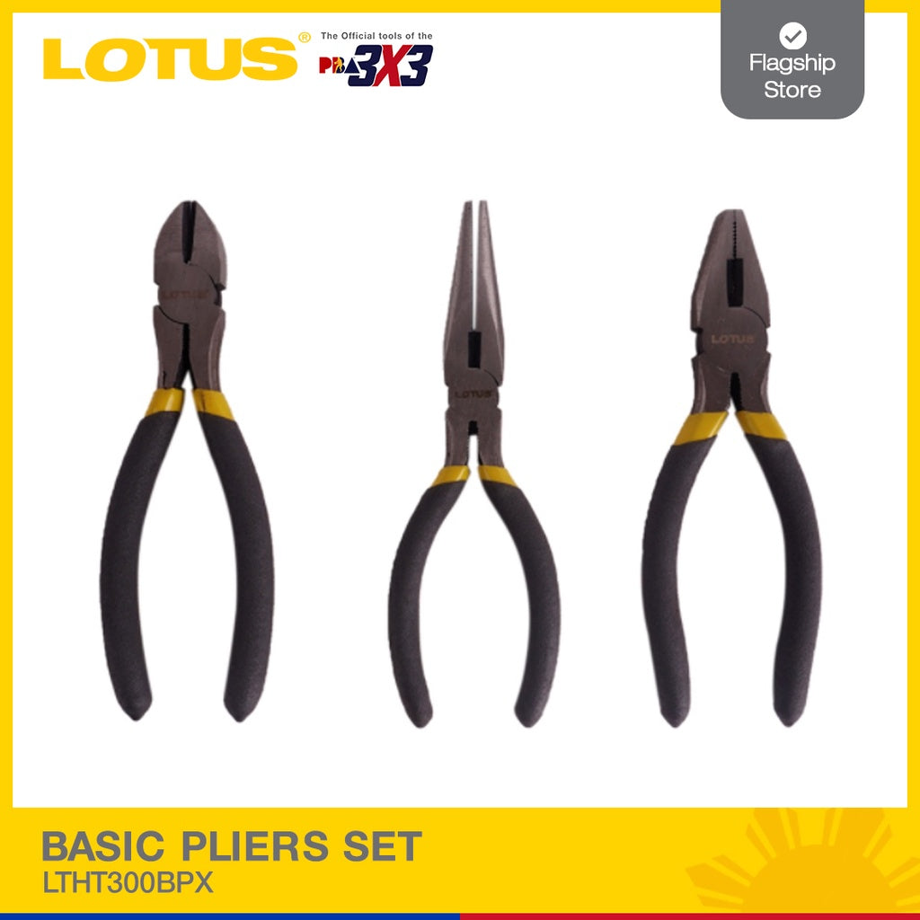 Basic Plires LOTUS BASIC PLIERS SET #PS300/03 | LTHT300BPX – Lotus Tools Philippines