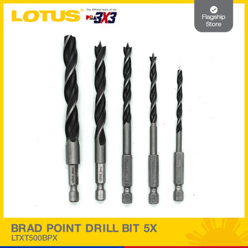 Lotus Brad Point Drill Bit 5X LTXT500BPX - Drill Accessories