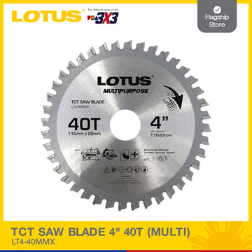 LOTUS TCT SAW BLADE 4" 40T (MULTI) LT4-40MMX