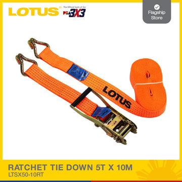 LOTUS RATCHET TIE DOWNS 5T X 10M LTSX50-10RT