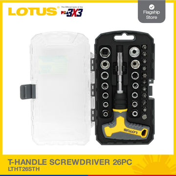 LOTUS T-HANDLE SCREWDRIVER 26PC LTHT26STH