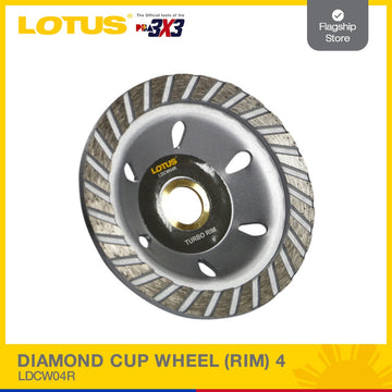 LOTUS DIAMOND CUP WHEEL (RIM) 4 LDCW04R