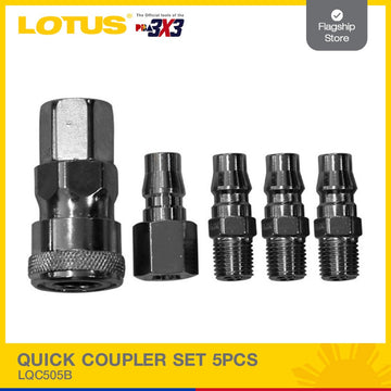 LOTUS QUICK COUPLER SET 5PC LQC505B