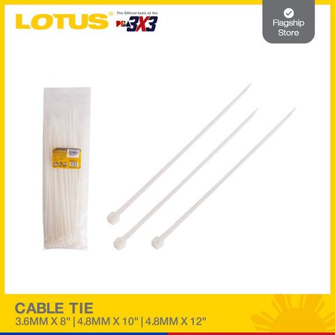 LOTUS CABLE TIE 3.6MM X 8" LTHT8CTX