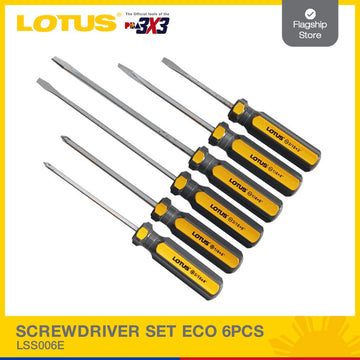 LOTUS SCREWDRIVER SET ECO 6PC LSS006E