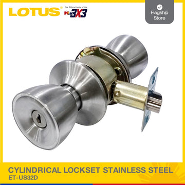 LOTUS CYLINDRICAL LOCKSET SS CL 588/ET-US32D