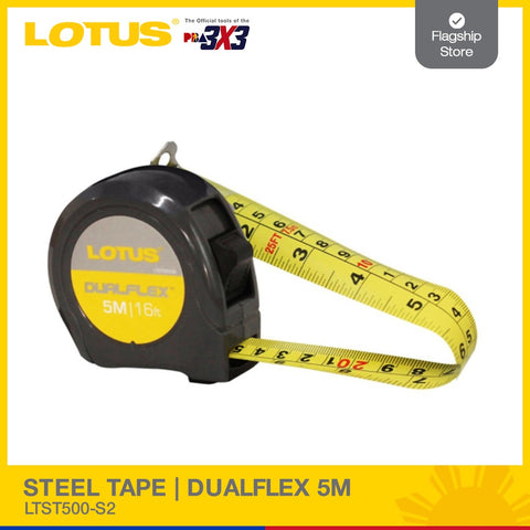 LOTUS STEEL TAPE | DUALFLEX 5M LTST500-S2