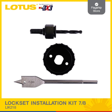 LOTUS LOCKSET INSTALLATION KIT 7/8 LIK218