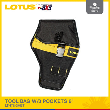 Lotus Tool Bag W/3 Pockets 8