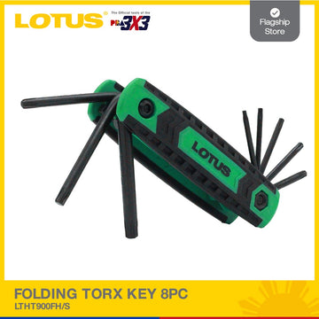 LOTUS FOLDING TORX KEY SET 8PC LTHT80FHT