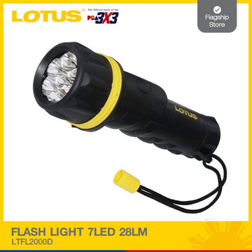 LOTUS FLASH LIGHT 7LED 28LM LTFL2000D