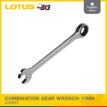 Lotus LCGW17 Combination Gear Wrench 17mm (Silver)