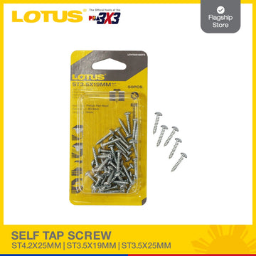 LOTUS SELF TAP SCREW ST3.5X19MM LTHT3519STX