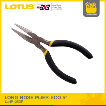 LOTUS LONG NOSE PLIER ECO 5" LLNP125DF