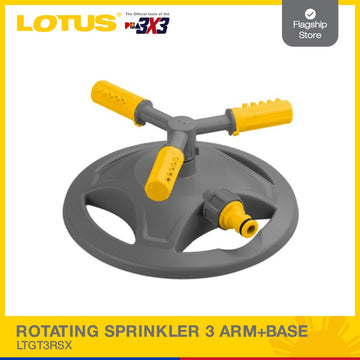 LOTUS ROTATING SPRINKLER 3 ARM+BASE LTGT3RSX