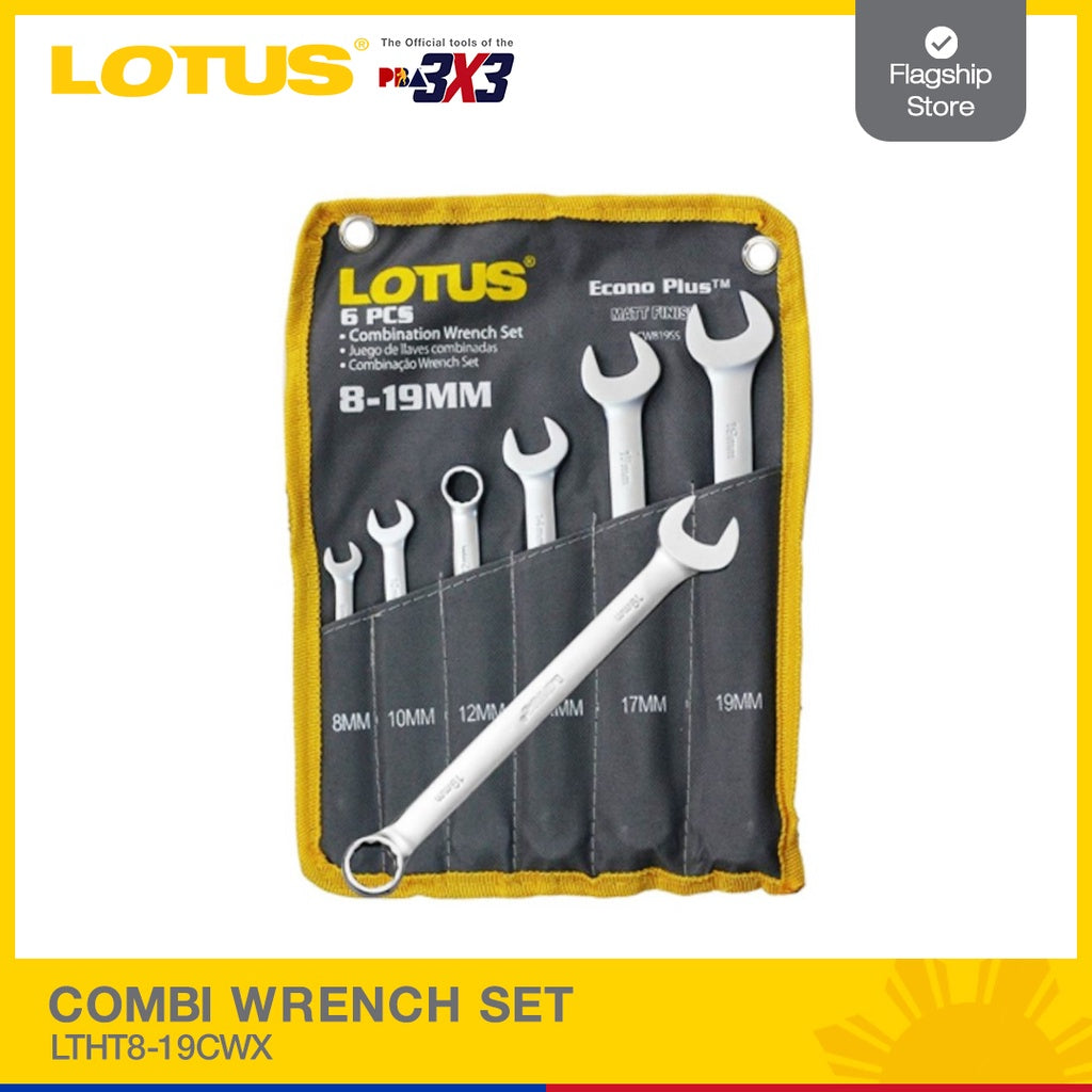 Lotus Combination Wrench Set 819MM LCW819SS8/LTHT819CWX Lotus Tools Philippines