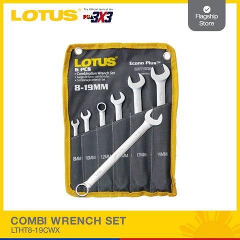 Lotus Combination Wrench Set 8-19MM LCW819SS-8/LTHT8-19CWX