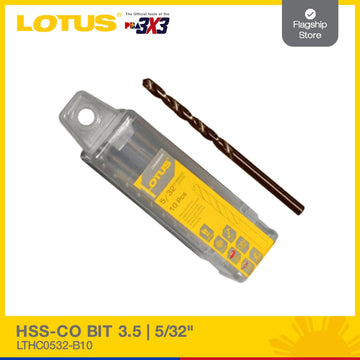 LOTUS HSS-CO BIT 3.5 | 5/32" LTHC0532-B10