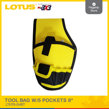 Lotus Tool Bag W/5 Pockets 8