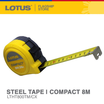 LOTUS STEEL TAPE | COMPACT 8M LTHT800TM/CX