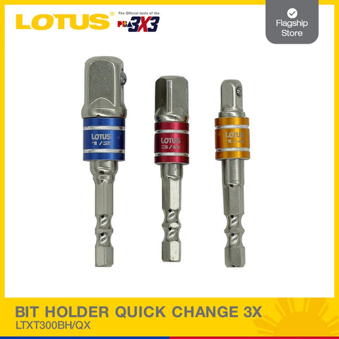 Lotus Bit Holder Quick Change 3X LTXT300BH/QX