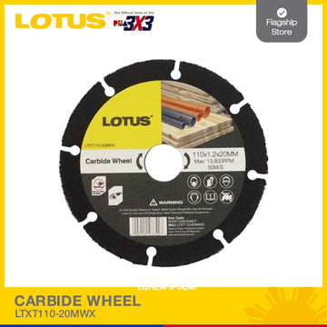 LOTUS CARBIDE WHEEL #105SS | LTXT110-20MWX