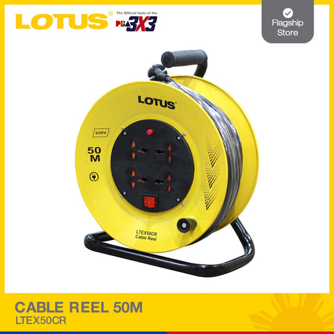 LOTUS CABLE REEL AWG16 50M LTEX50CR