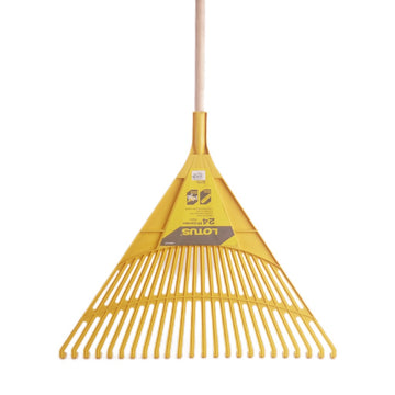 LOTUS GARDEN RAKE (PVC) 24T LGR024P