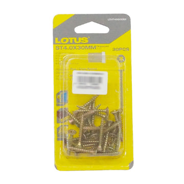 LOTUS CHIPBOARD SCREW ST4.0X30MM LTHT4030CSX