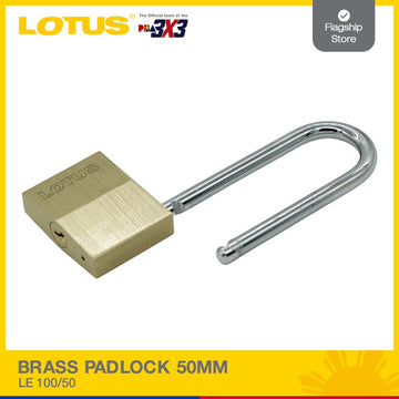 LOTUS BRASS PADLOCK 50MM LE 100/50