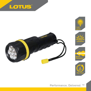 LOTUS FLASH LIGHT 7LED 28LM LTFL2000D