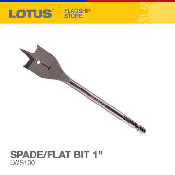 LOTUS SPADE/FLAT BIT 1" LWS100