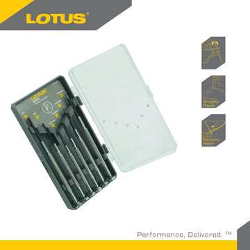 LOTUS PRECISION SCREWDRIVER 6PC LSD606PE