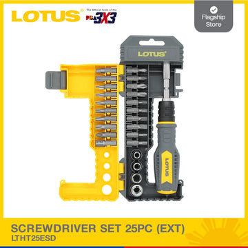 LOTUS SCREWDRIVER SET 25PC (EXT) LTHT25ESD