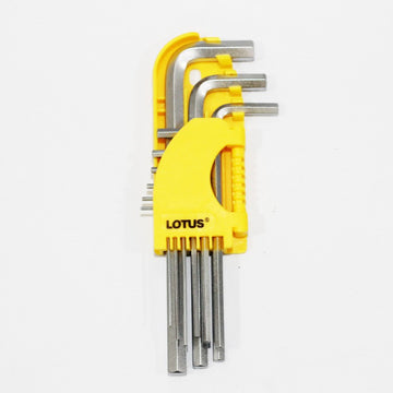 LOTUS HEX KEY SET LONG 9PC (MET) LTHT90HSLM