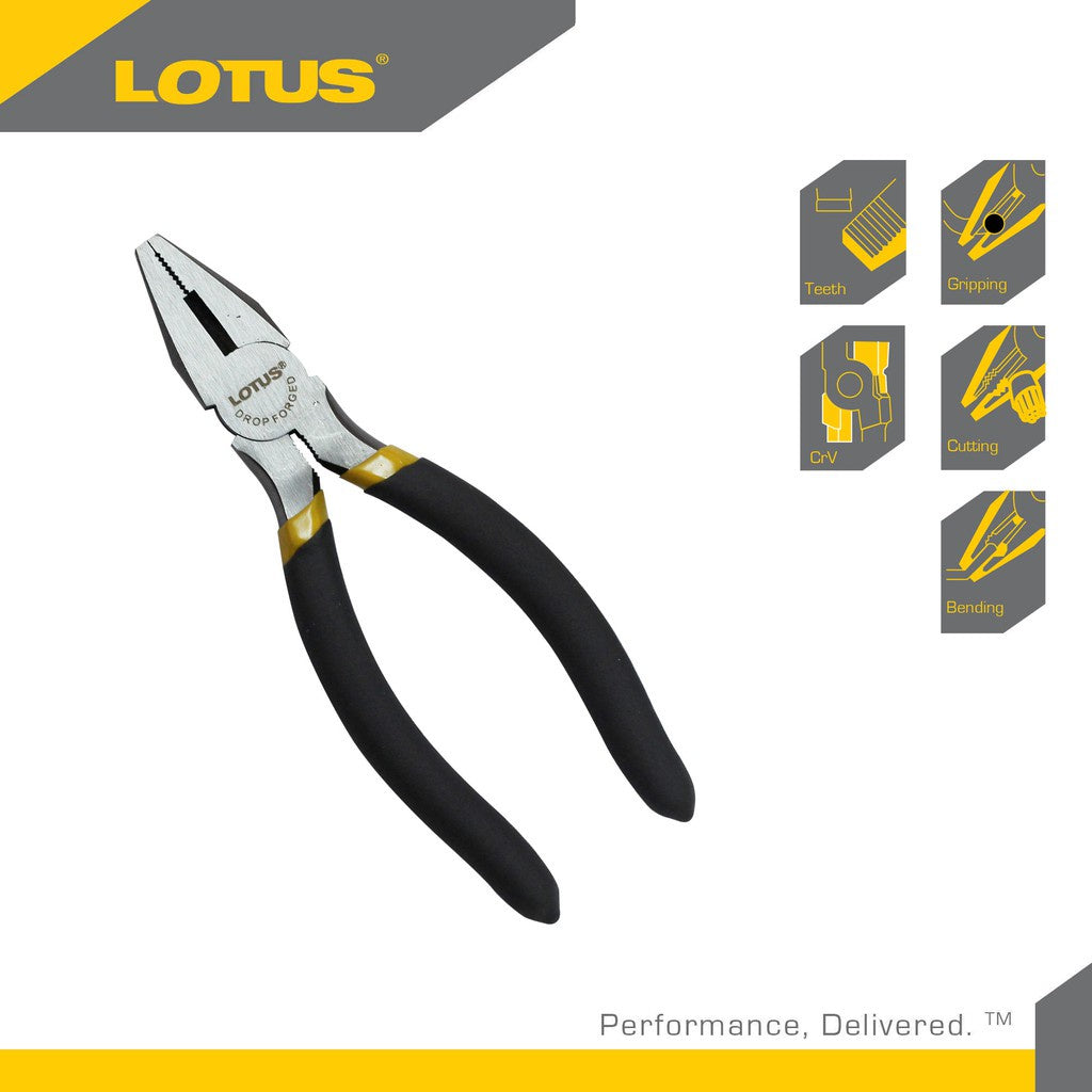 LOTUS COMBI PLIER ECO 6" LCP150DF Lotus Tools Philippines